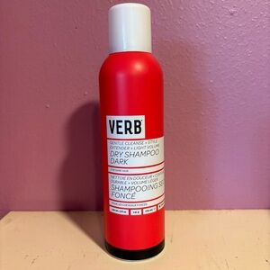 NEW Verb Dark Dry Shampoo 5oz * Gentle Cleanser Style Extender Light Volume Hair